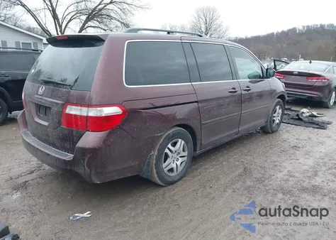 2007 Honda Odyssey Ex-L from USA, damaged, VIN 5FNRL38627B418676